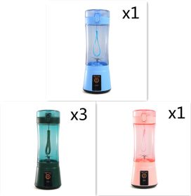 Portable Blender Portable Fruit Electric Juicing Cup Kitchen Gadgets (Option: Set28-USB)