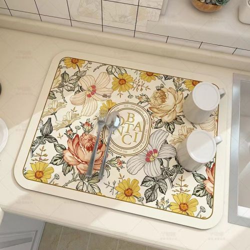 Kitchen Household Dining Table Table Wash-free Mat Kitchen Household Dining Table Table Wash-free Mat